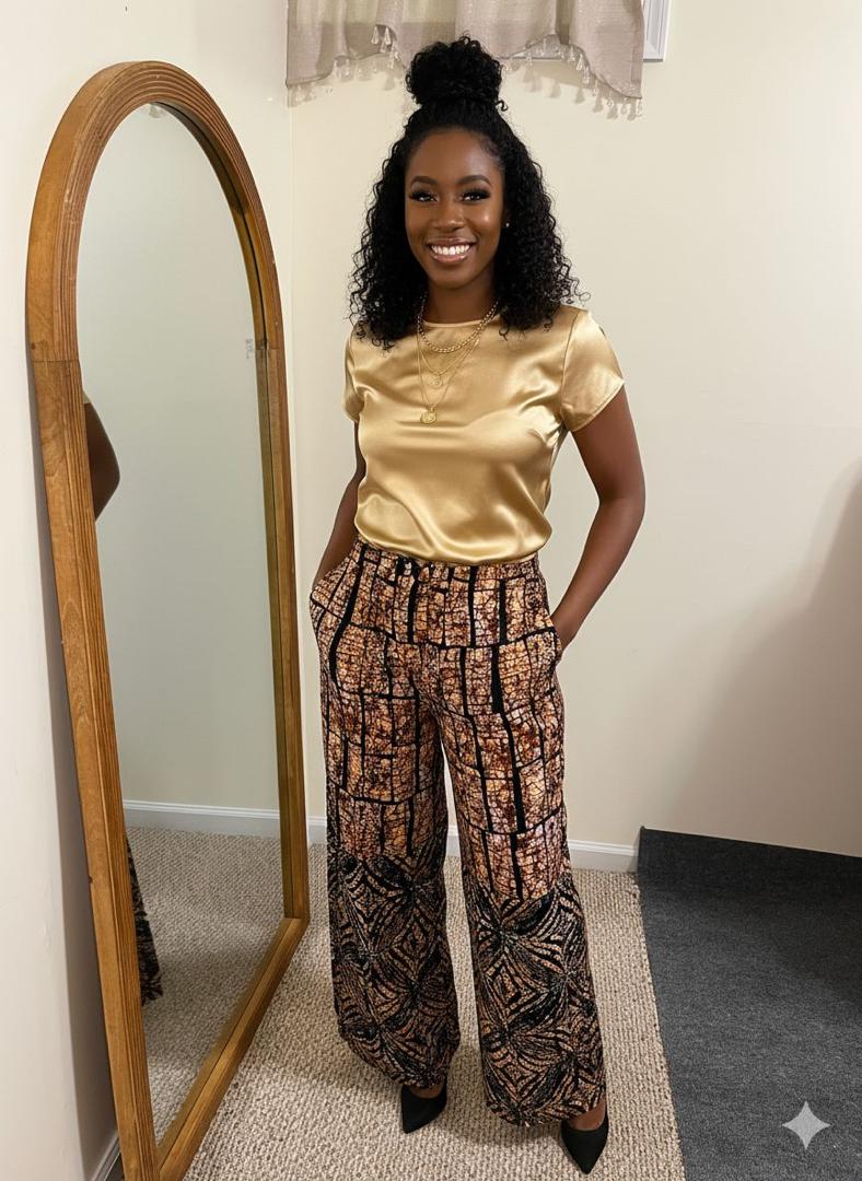 Nhyira Palazzo Pants