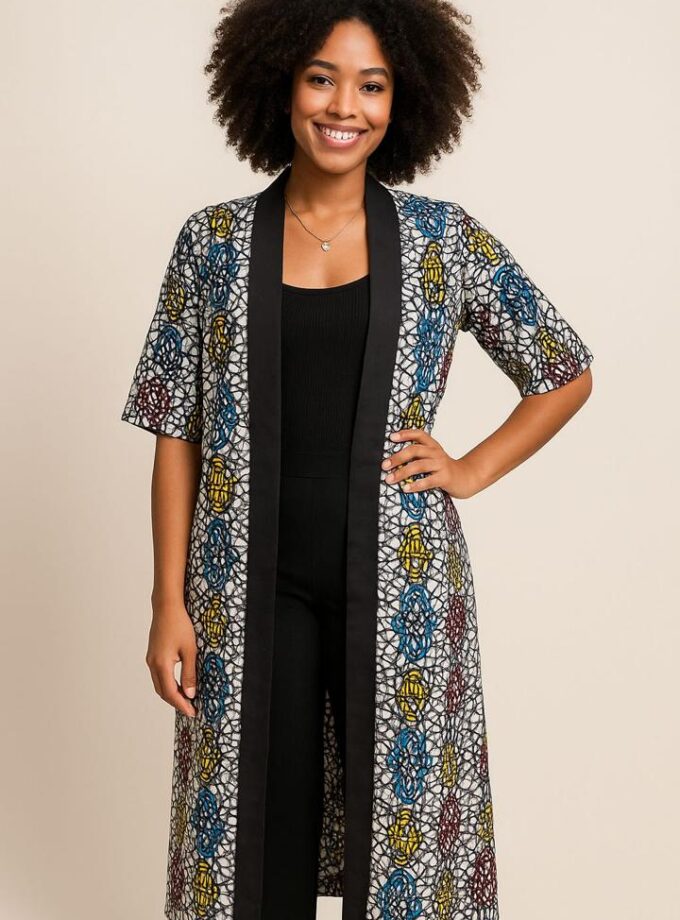 Aseda Ankara Kimono