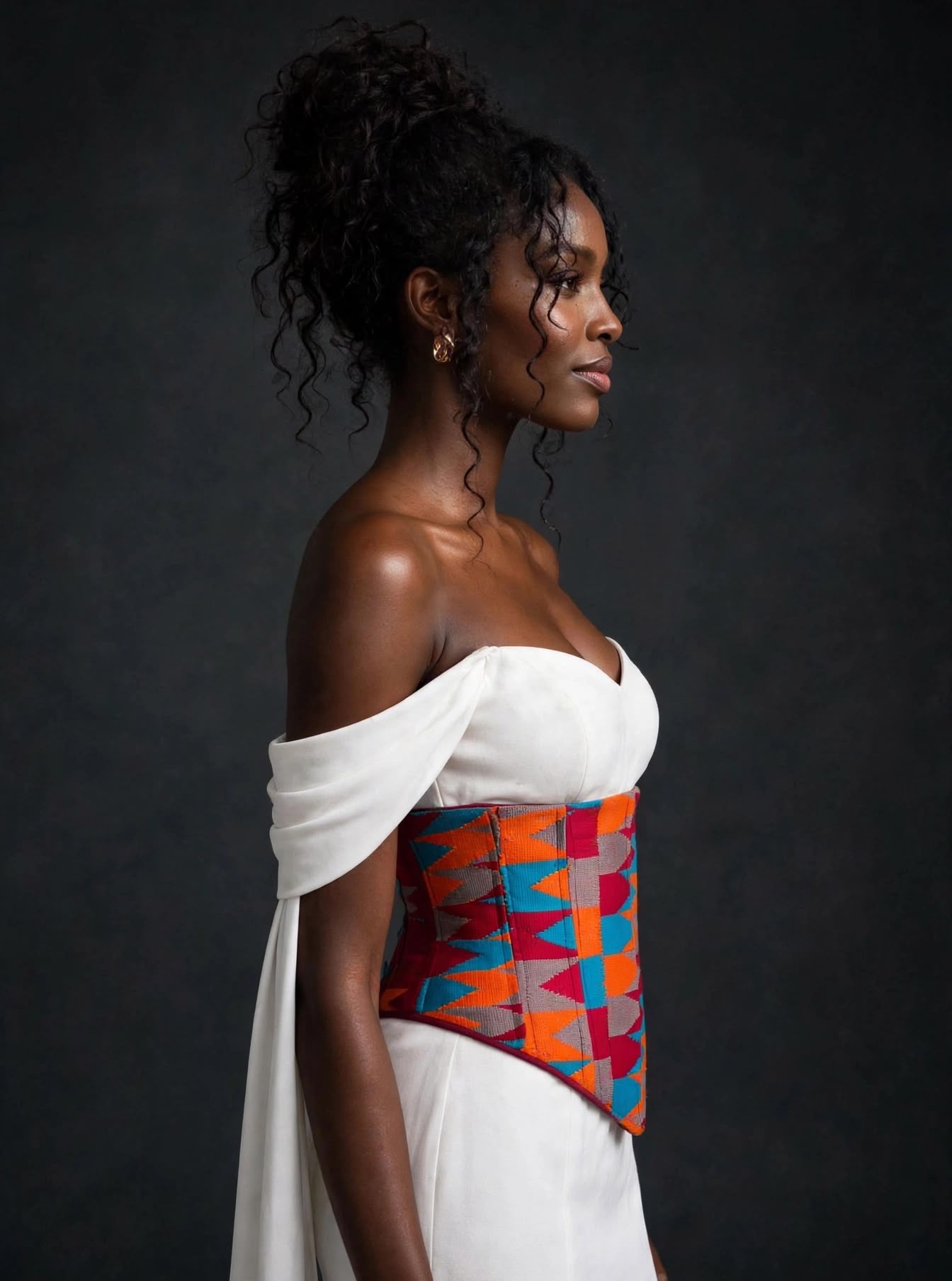 The Adomé Kente Corset - Image 3